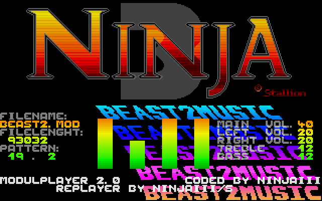 Ninja III Modulplayer — screenshot 1